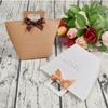 30pcs Kraft Paper Gift Tote Bags Gold Foil Gift Packaging Bags for Wedding Candy Party Favor Small Gift Shopping Bags