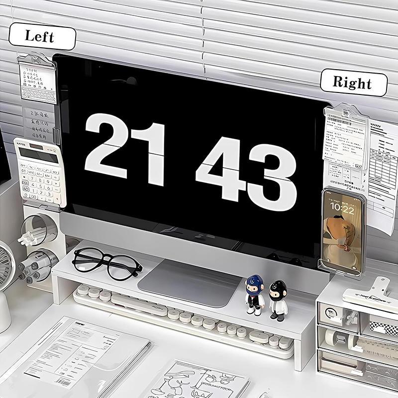 Sleek Monitor Memo Board Clip - Streamline Workspace Enhance Decor With Durable Note Holder For Home & Office2025 NEW2025 NEW