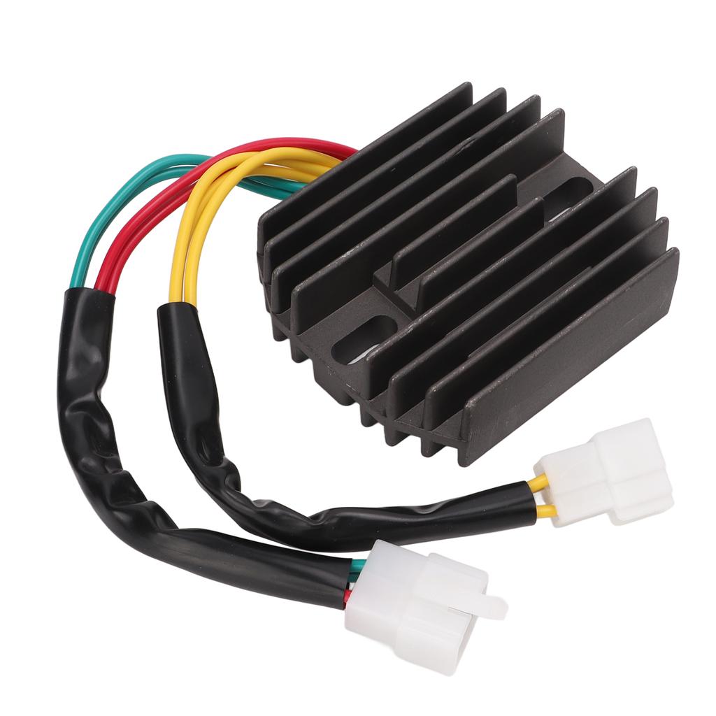 12V Motorcykel Regulator Likriktare Aluminiumlegering T1304040 Ersättning för DAYTONA 675 2006‑2013