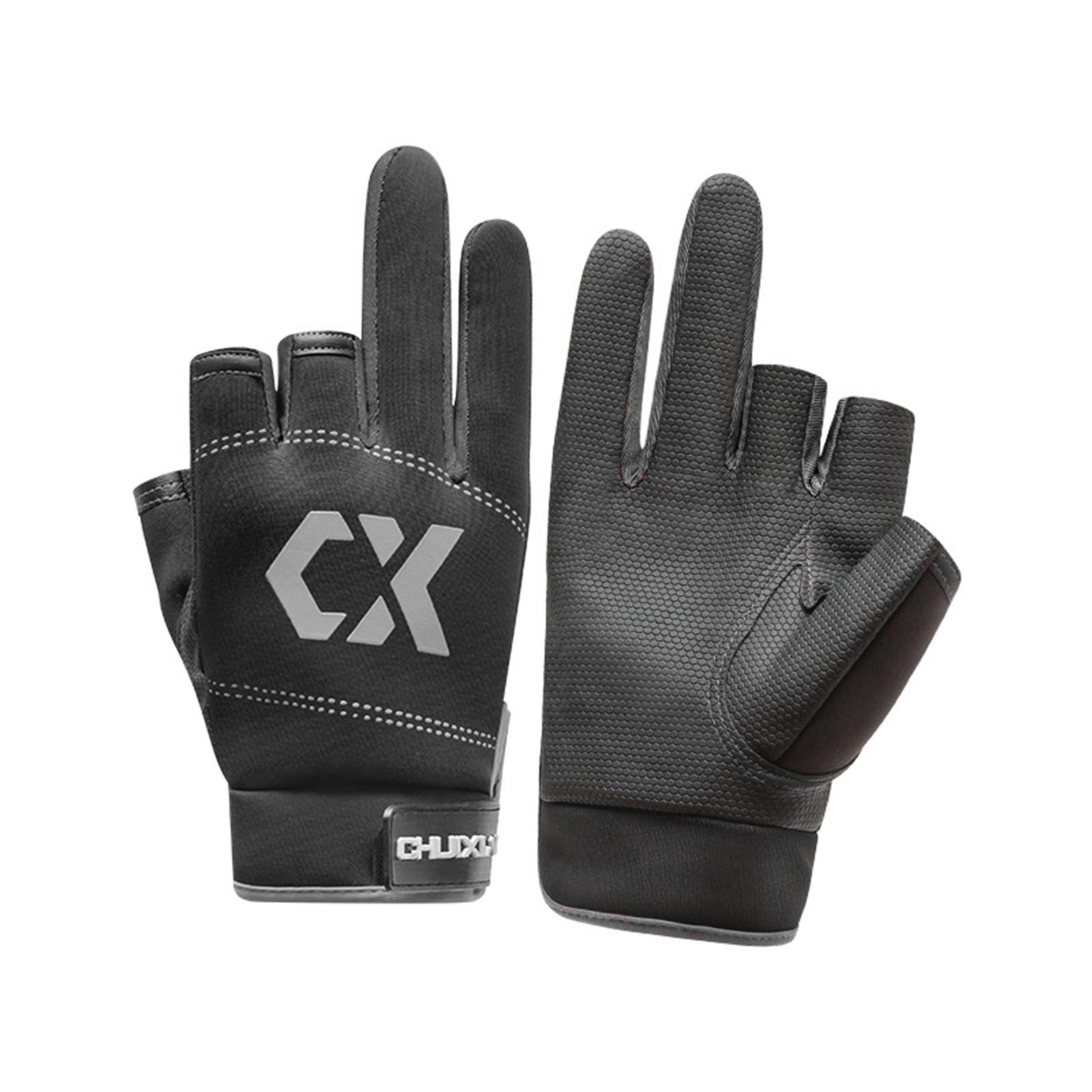 

Рыболовные перчатки мужские UPF50+ Защита от солнца Противоскользящие Летние перчатки с сеткой Дышащие для нахлыста и активного отдыха