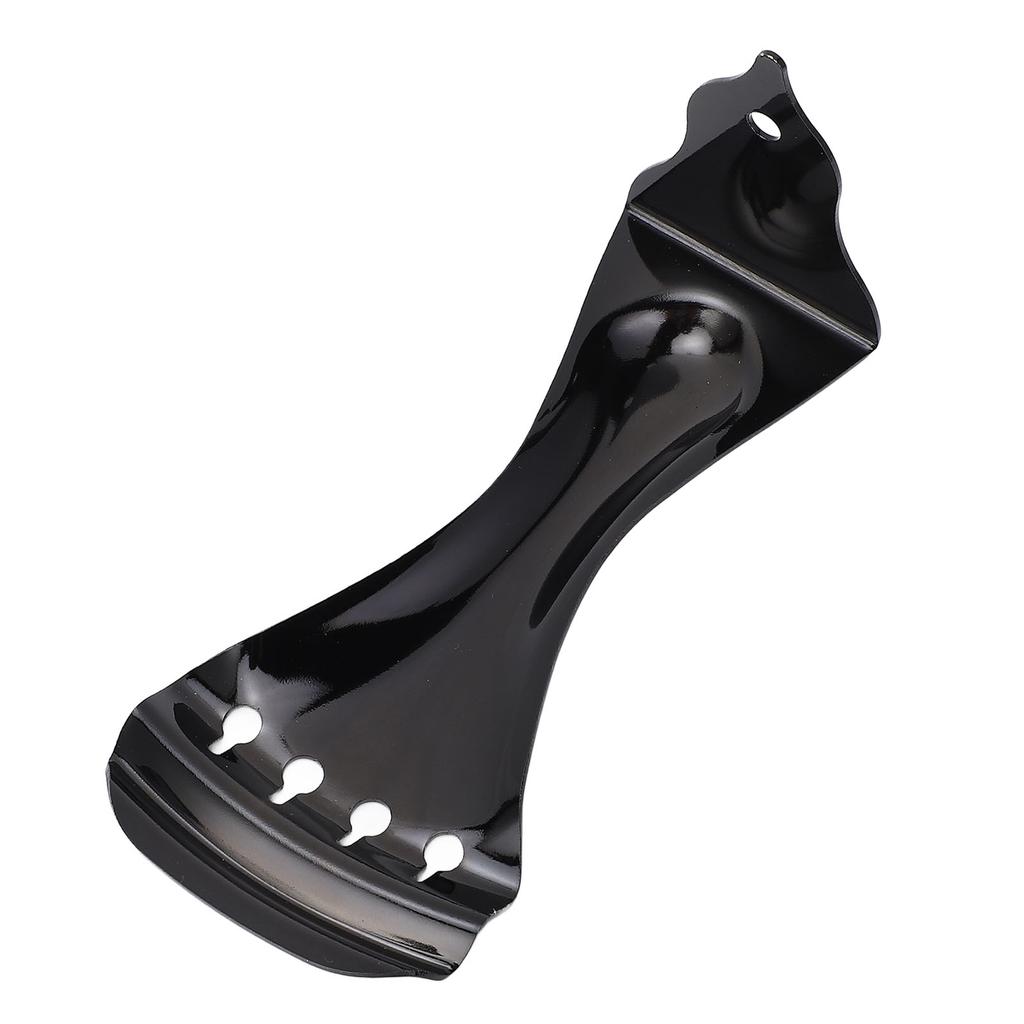 Guitar Bent Tailpiece Alloy Professional 4 String Resonator Guitar Tailpiece Replacement Black