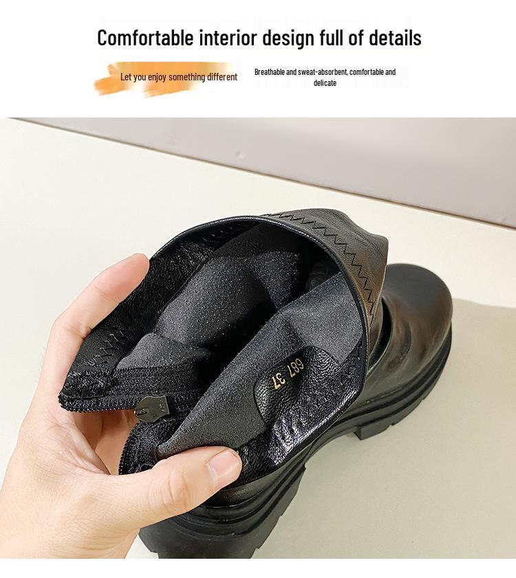 Plus Size Women's Thigh High Chunky Heel Elastic Boots - Autumn/Winter 2025 Collection