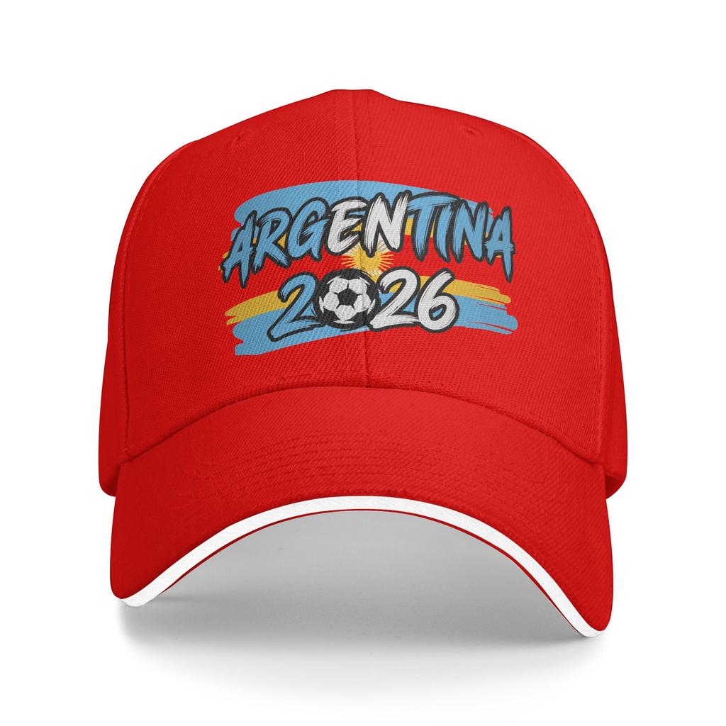 Unisex Argentina Football Match Outdoor Hat Usa Canada Mexico Soccer Sun Cap Casual Baseball Cap Sunscreen Hats
