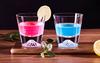 Fujisan Glass Sakura Kiriko Rocks Glass Set (270cc) - Premium, Handcrafted by Artisans, Comes in a Paulownia Wood Box. Perfect for Sake, Beer, or Whis