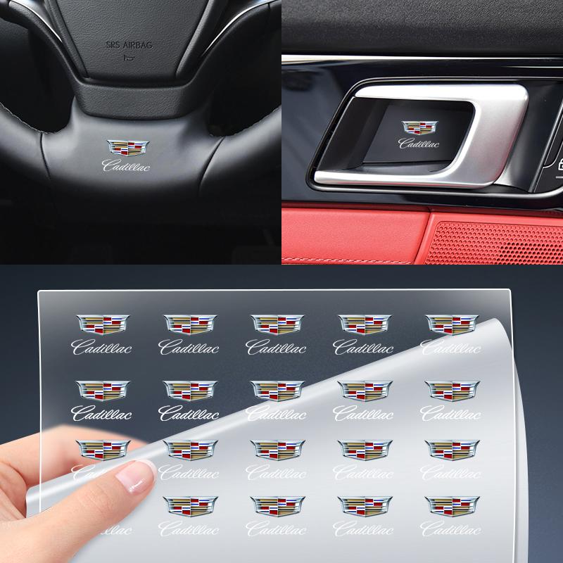 AABHR1 Car Decoration Sticker Window Wiper Rearview Mirror Sticker Fit for Cadillac ATS BLS CT4 CT5 CTS EXT ESCALADE SRX XT4 SLR XTS