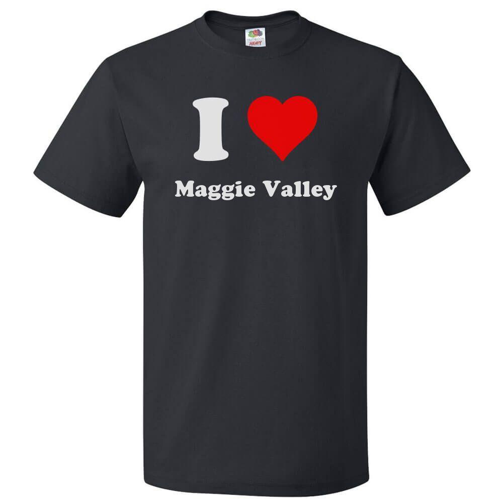 I Heart Maggie Valley T-shirt - I Love Maggie Valley TeeSe abre en una nueva ventana o pestaña L