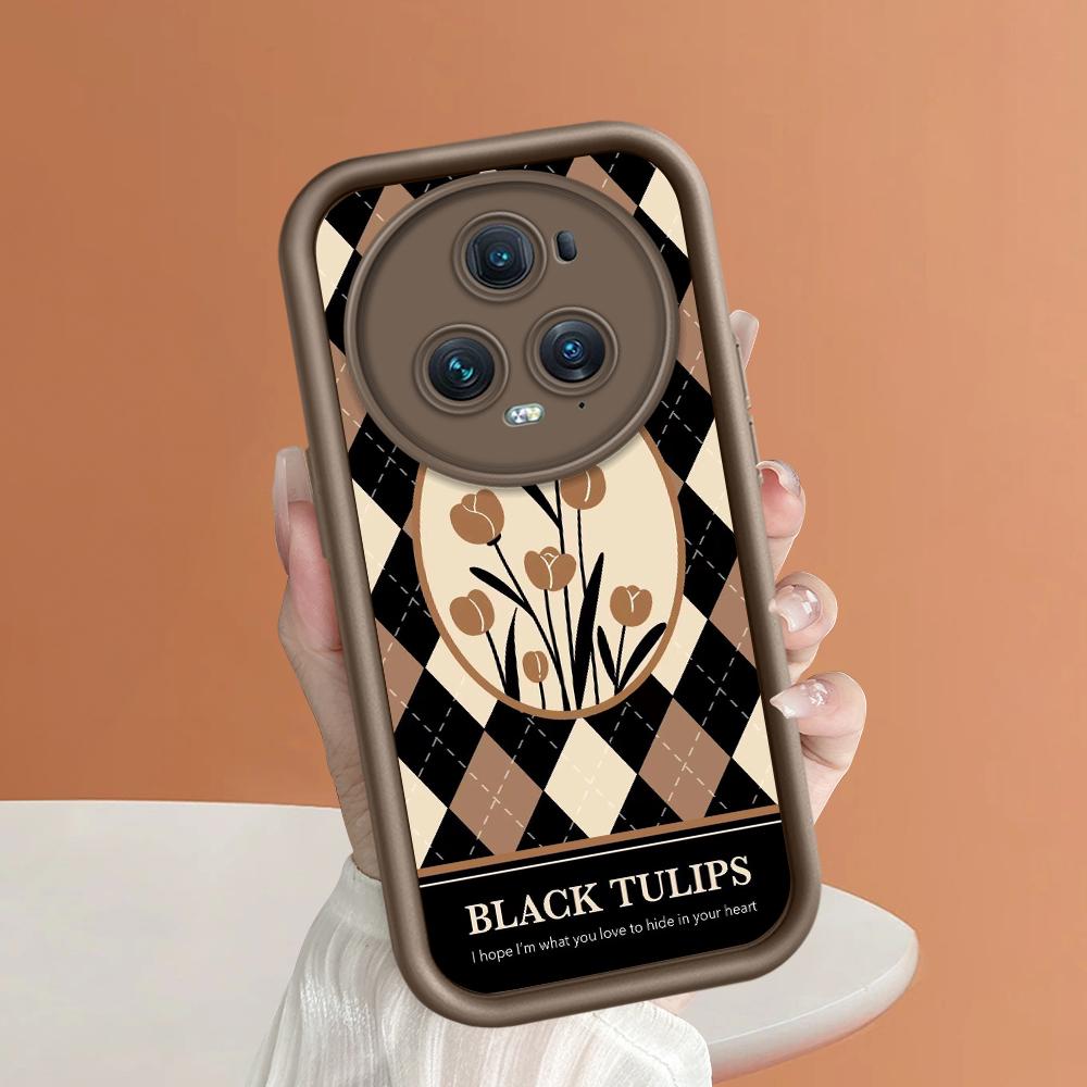 

Мягкий силиконовый квадратный чехол с рисунком лестницы для телефона, полное покрытие, противоударный защитный резиновый чехол для камеры для Huawei Honor Huawei Nova 4 коричневый