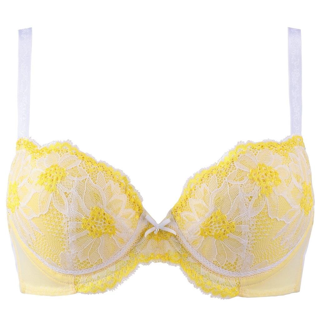 Triumph Yellow Size Women's Bra, 16-7533, Japan, C65- (Free Size)