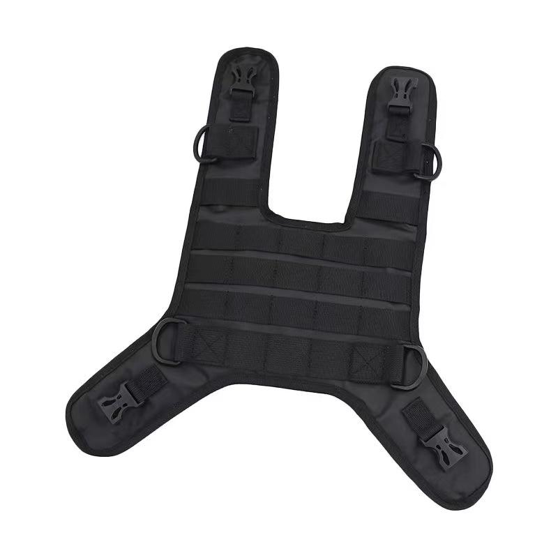 Motorcycle Fuel Tank Bag Base Vest Portable Molle Accessories Suitable for Universal Off-road Motorcycle Fuel Tank Kit