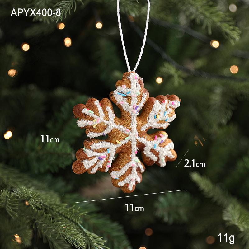 Cross-border Christmas Decorations: Adhesive Powder Snowflakes, Stars & Tree Ornaments