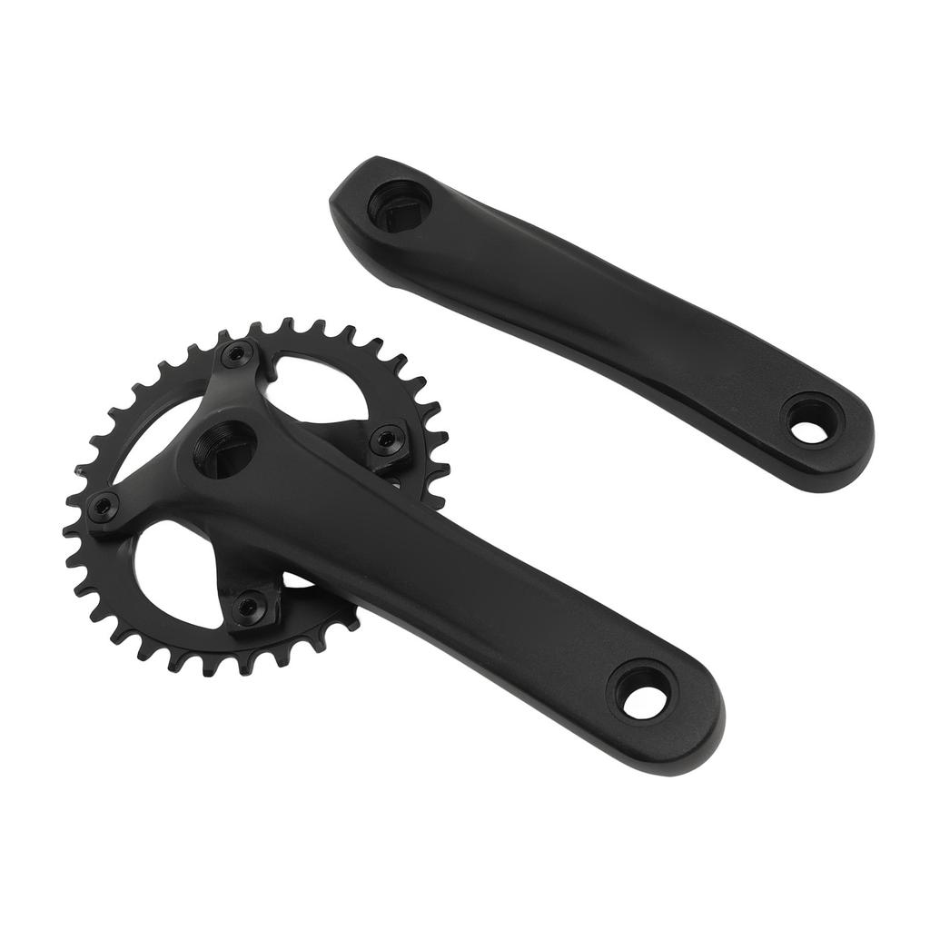 Mountainbike Kurbelarmset Aluminiumlegierung Rennrad Kurbelsatz Ersatz zum Fahren