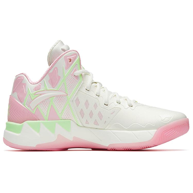 New ANTA Klay Thompson 1 Pro 'White Pink Green' 112241117-1