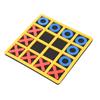 Tictactoe Game Portable and Safe EVA Mini Tictactoe XO Shape Chess Game Educational Toy