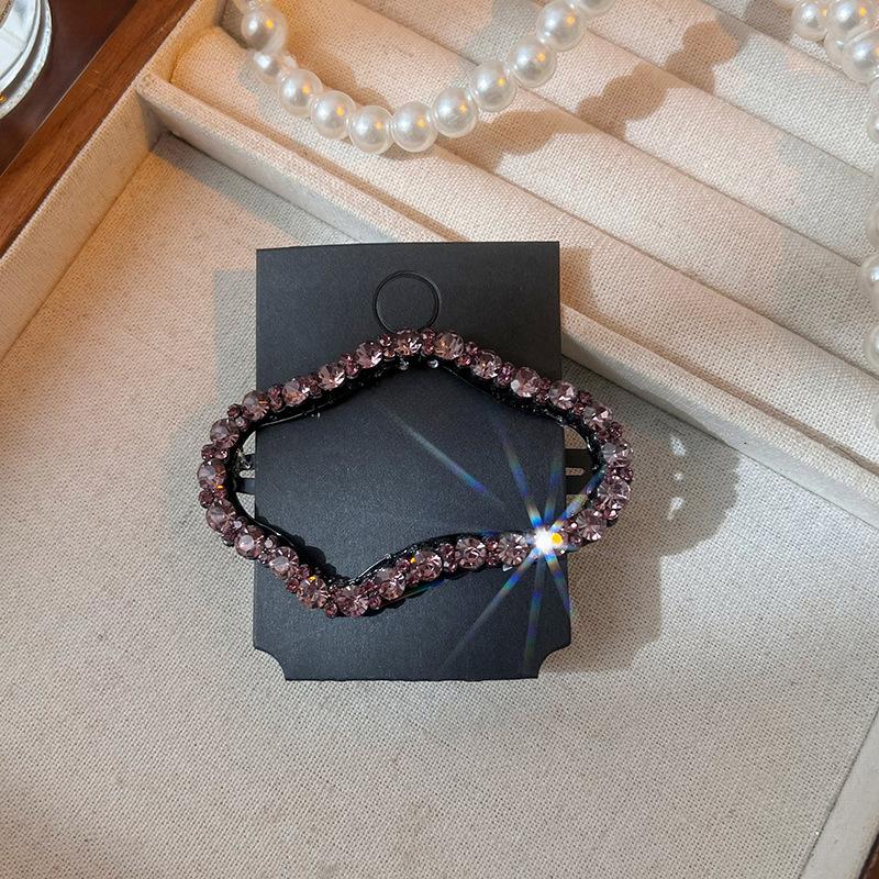 Fashion Clouds Shaped Hollow Out Hair Clips Bangs Clips Girls Sweet Dopamine Hairpins Side Hair Clip Headdress