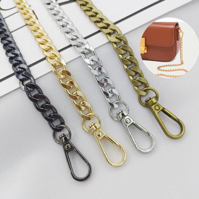 Women's Aluminum Chain Shoulder Bag Strap - DIY Woven Handbag Accessories