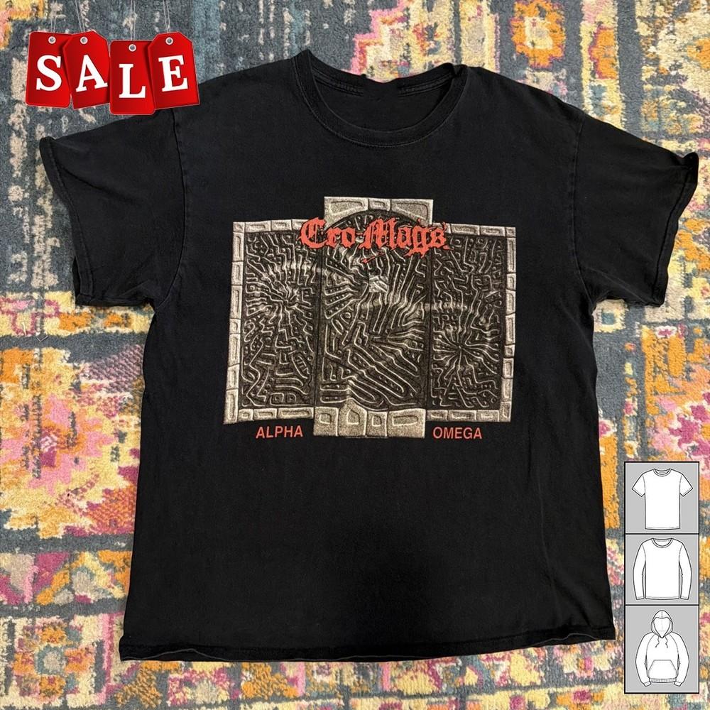 New Cro-Mags Alpha Omega Gift For Fans Unisex S-5XL Shirt OS258 Unisex T-Shirt XL