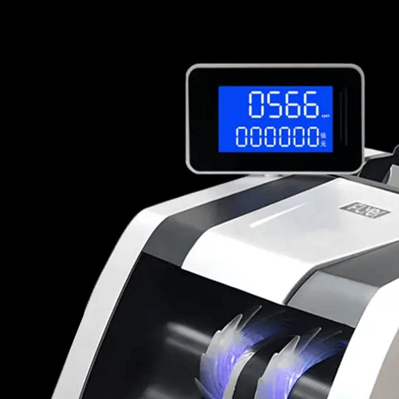 FLYER Dual Display Voice Bill Counter and Detector CN plug (adapter included)