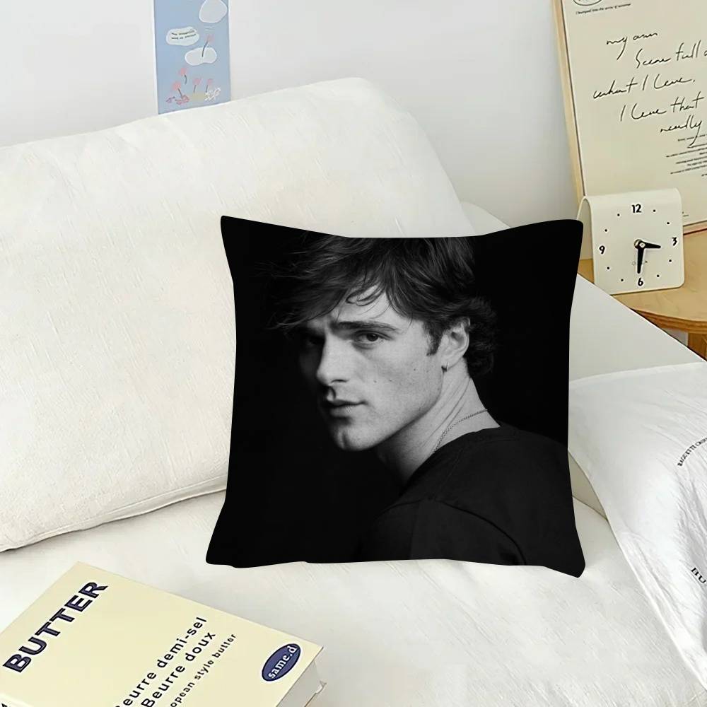 Actor Jacob Elordi  Cushion Cover Car Throw Pillow Case For Sofa Car Christmas Gift