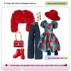 6-Point Jointed BJD 30cm Barbie Doll Clothes & Fashion Bag Set - Fairy Supermodel Xinyi Collection