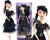 Puppe Wednesday Addams aus der Familie Addams 30 cm Schachtel