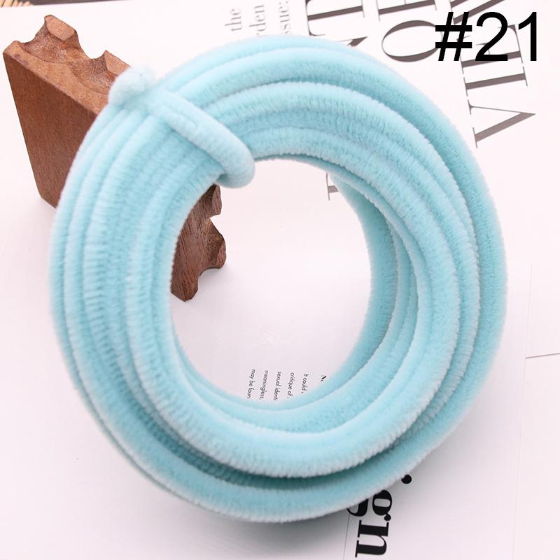 DIY Velvet Stick Flexible Handmade Twist for Hairpins Flowers Toys Wire Supplies