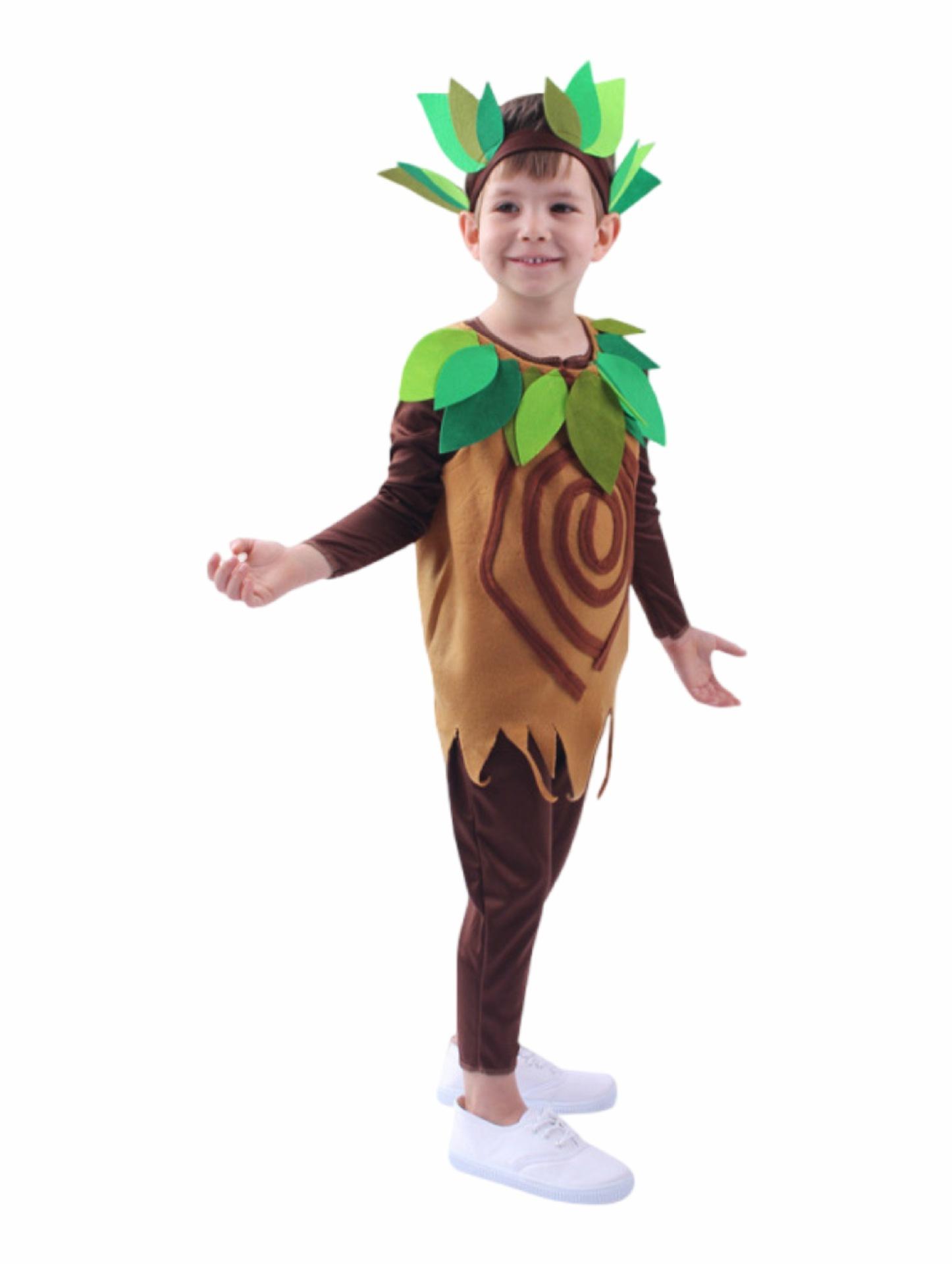 

Детская одежда для выступлений, одежда для выступлений на 1 июня, подсолнухи, большие деревья, гусеницы, одежда для украшения вечеринок XL