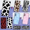 Cow Zebra Pattern Phone Case For Samsung Galaxy A34 A54 A14 A32 A12 A13 A33 A22 A52 A72 A23 A53 A73 A51 A71