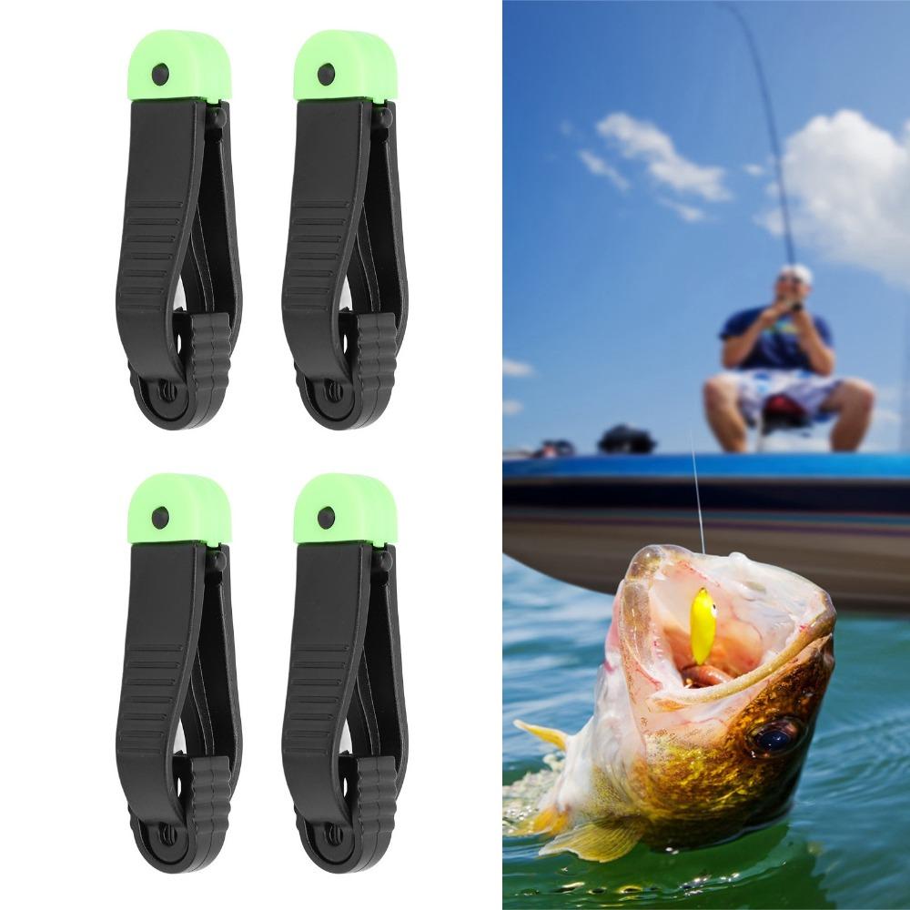 4PCS 58×19×12mm Fishing Line Release Clip ABS Fishing Line Snap Clamp Offshore Fishing
