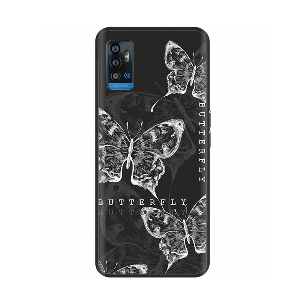 For ZTE Blade A51 Case BladeA71 Stylish Painted Silicone Soft Protector Back Cover For ZTE Blade A71 A7030 BladeA51 Phone Cases