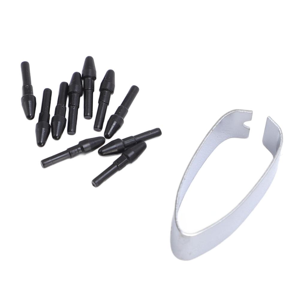 10pcs Stylus Pen Nibs Black 4096 Pressure Sensitivity Ballpoint Pen Feeling Stylus Pen Tips with