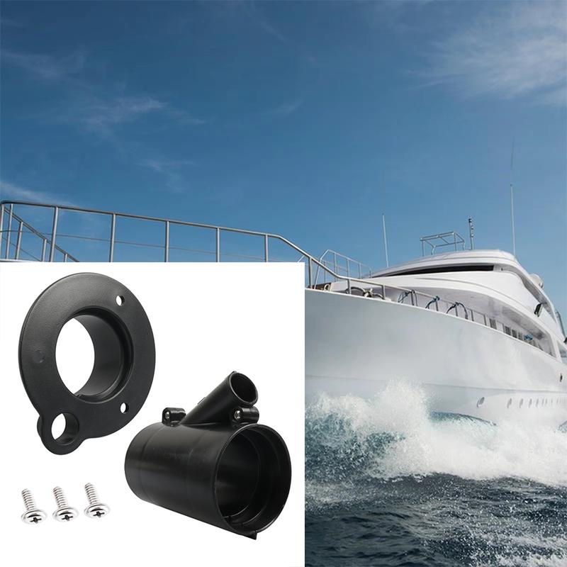 Boat Outboard Motor Cable Sheath with Split Design for Simple Setup and Secure Wire Management in Marine Environments