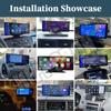 Car Radio 9.3 Channel Portable CarPlay Multimedia Android Auto Video Player Touch Screen with Remote Control Rearview Camera