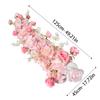 Wedding Flower Wall & Floor Arrangement - Artificial Floral Decoration for T Stage, Arch, & Aisle.