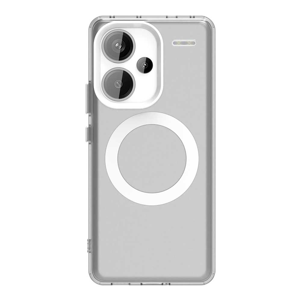For Redmi Note 13 Pro Plus 5G Case Magnetic Wireless Charge Funda Redmi Note 13 Pro+ Plus Coque Matte Translucent PC Back Cover