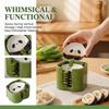 4/6Pcs Creative Ceramic Sauce Dish Panda Shape Mini Sauce Bowl Set Ingredients Sauce Plate  Hotpot