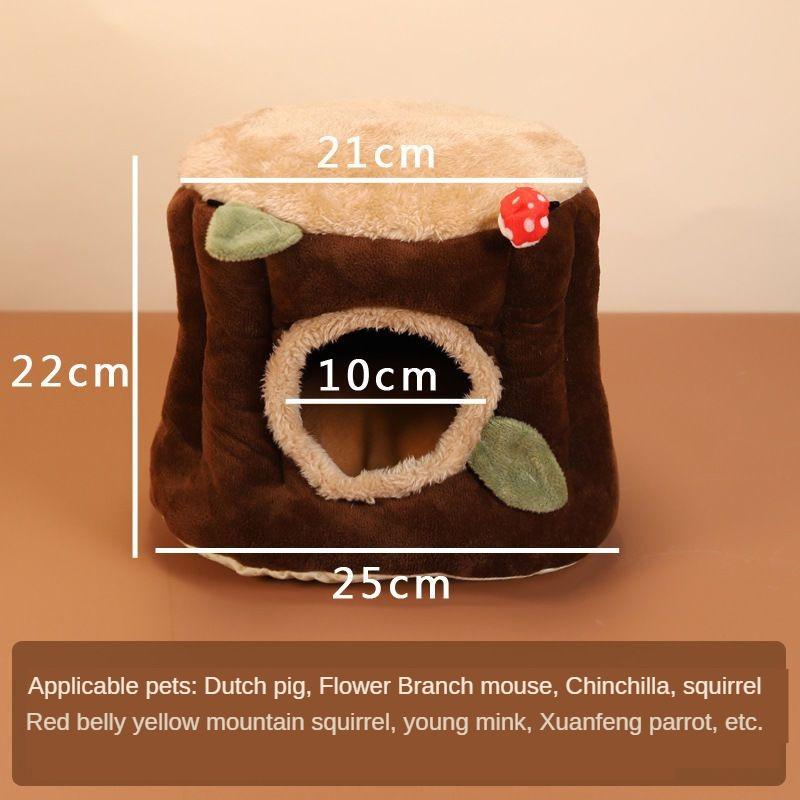 Królik Zimowe ciepłe gniazdo Chomik dżungarski Ptak Papuga Schronienie Gniazdo Jeż Wiewiórka Świnka morska Świnka morska Totoro Torba na miód Bawełniane gniazdo dla zwierząt