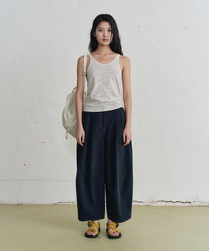 Monokeulom Cosmy Pintuck Pants (2Colors)