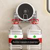 GOWKE No-Drill Wall-Mounted Toothbrush Holder with Cups