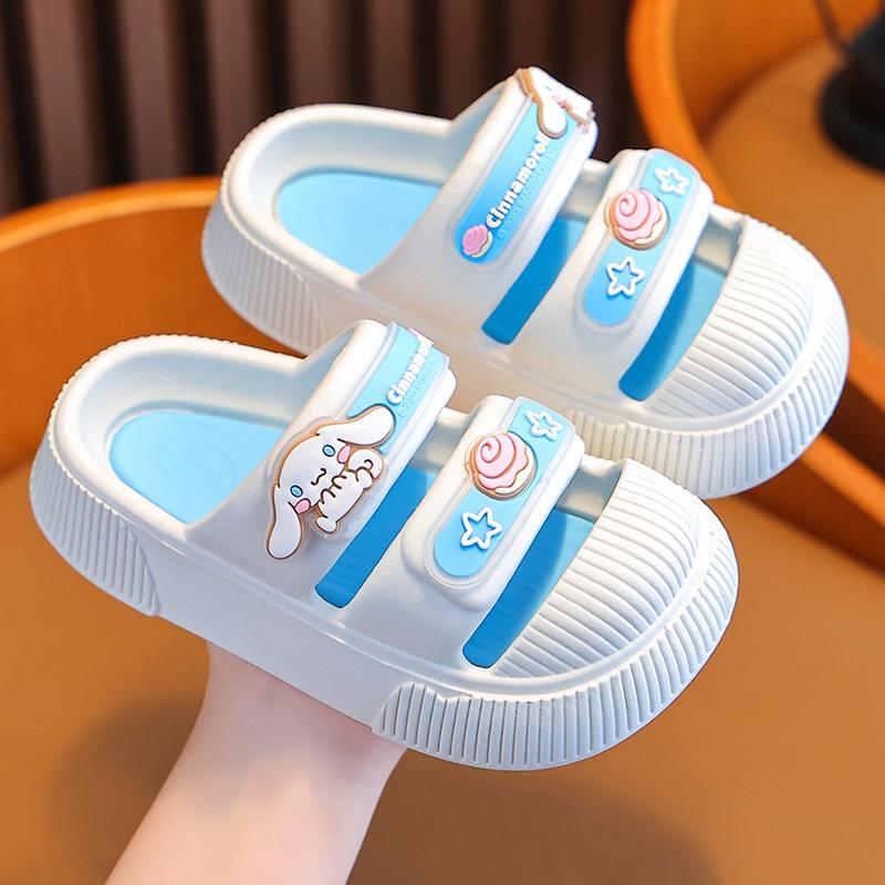 

Cute And Safe Children s Summer Slippers With Sanrio s Kitty Cat Design Cinnamoroll,35/36=Length 21cm/8.27in