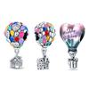 Original Charmscopperair Balloon Charms Beads Fit 3Mm Original Bracelet Necklace Womens Diy Fine Jewelry Gift