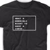 Horrible Night For A Curse T Shirt Funny Gamer Geek NES Nerd Emo Club Video Tee