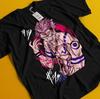 Camiseta Neon Genesis Evangelion Eva Unidade 01 Japonês Preto Camiseta Anime Todos os Tamanhos