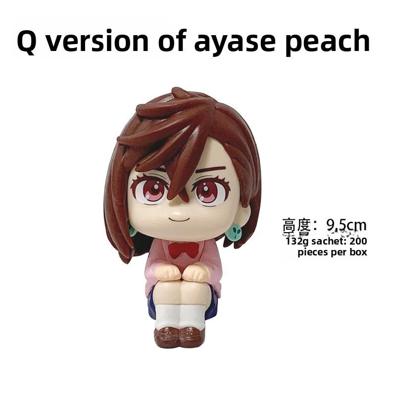 Dan Da Dan Ayase Momo And Takakura Ken Pvc Model Ornament Girl