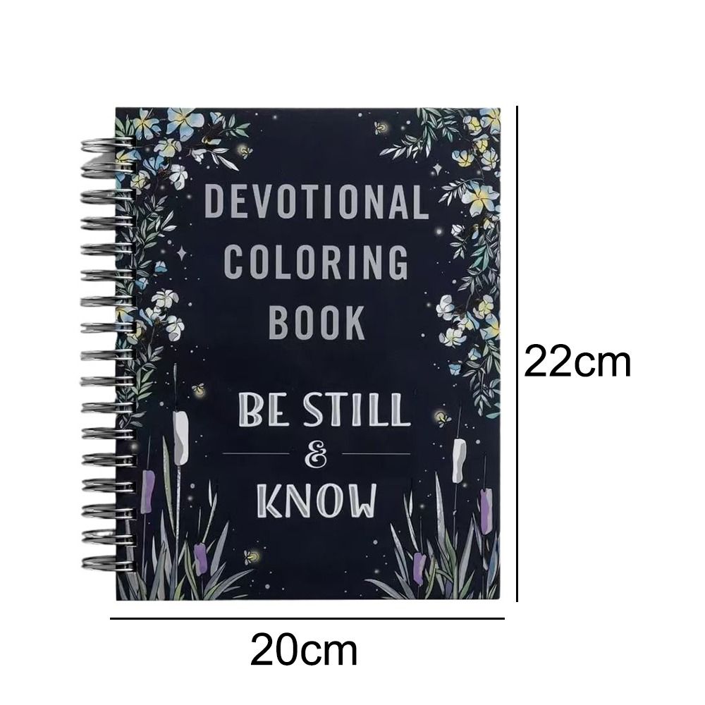 Be Still & Know Graffiti Painting Book 160Sheets Montessori Drawing Toys Devotional Coloring Book