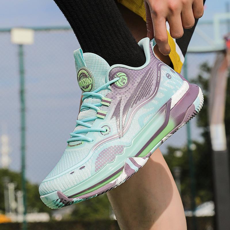 Professional Basketball Shoes for Man Non Slip Basket Training Sneakers Breathable Basketball Boots Comfortable Outdoor Sneakers