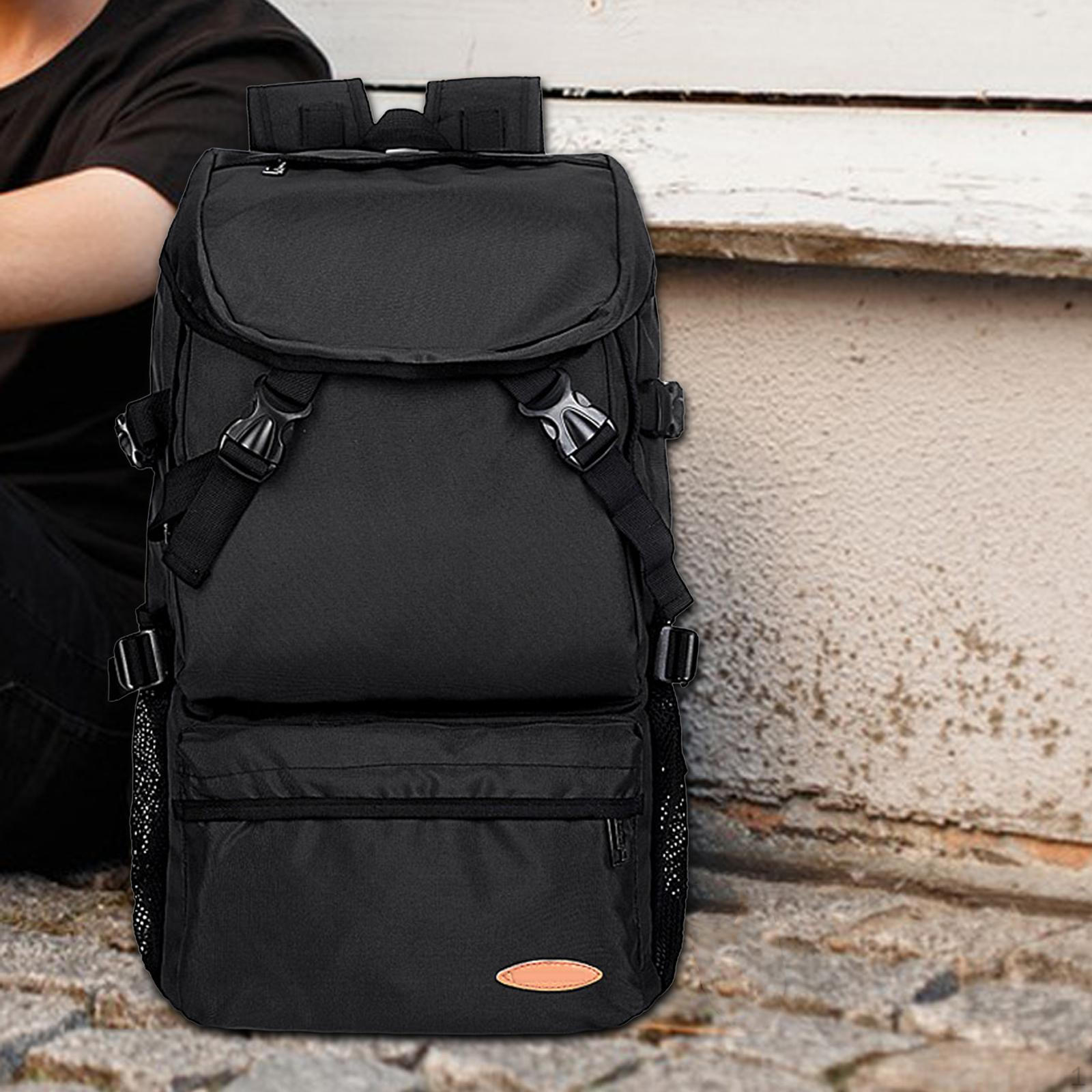 

Рюкзак для ноутбука, сумка для переноски, повседневный рюкзак для работы на открытом воздухе, походов, кемпинга чёрный