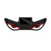 Solar Powered Car Demon's Eye LED Neon Light Cool DEMON EYE Ambient Light Car Decorative Atmosphere Lamp No Wiring Required