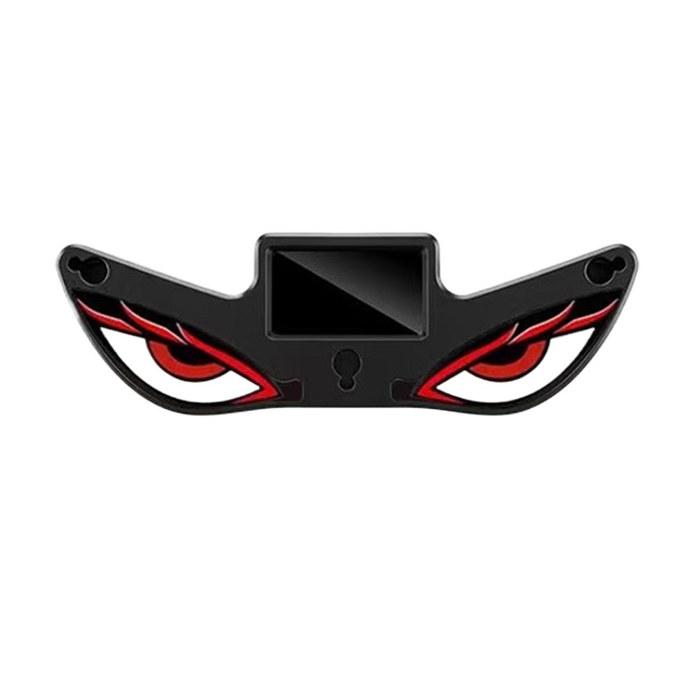 Solar Powered Car Demon's Eye LED Neon Light Cool DEMON EYE Ambient Light Car Decorative Atmosphere Lamp No Wiring Required