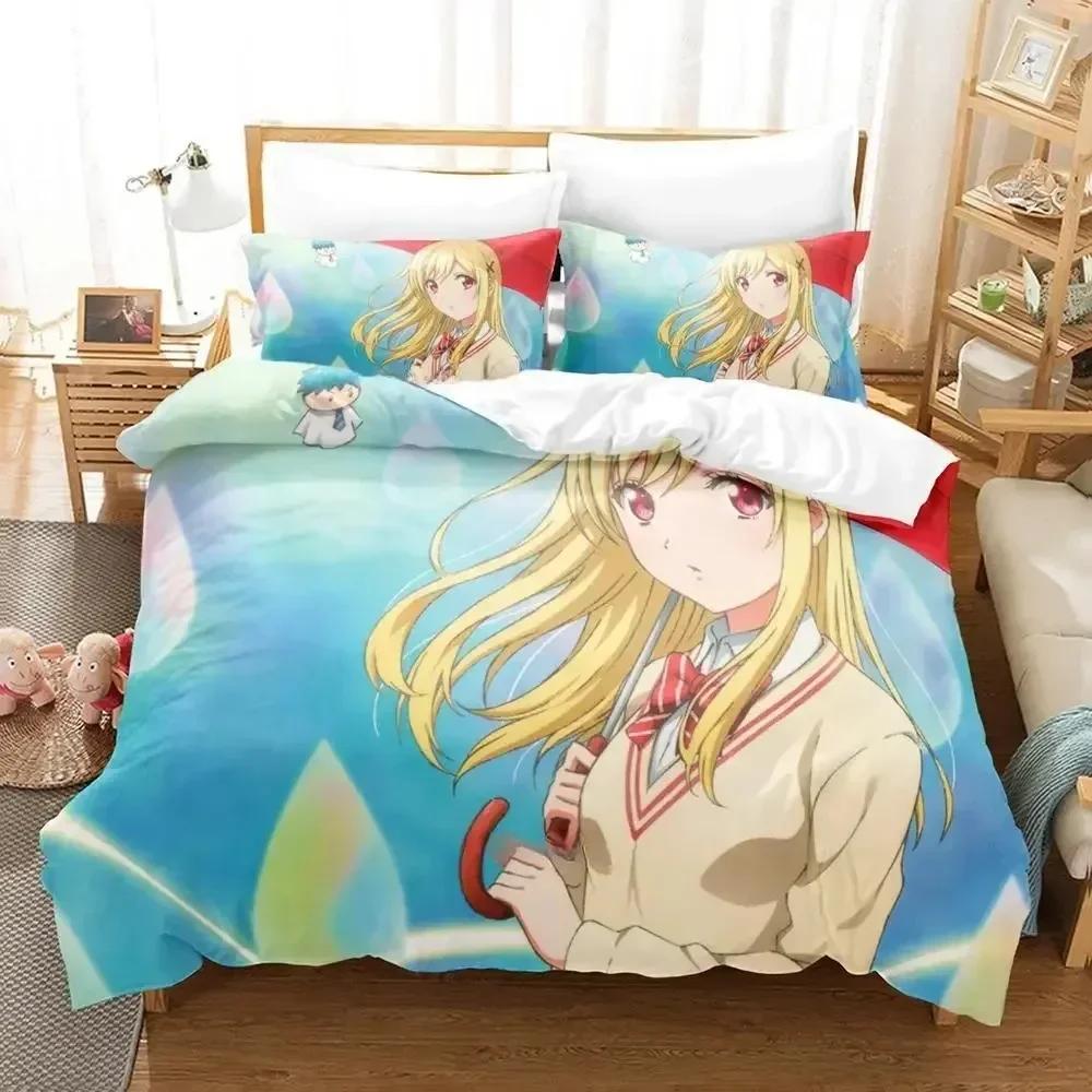 Comforter Yamada-Kun And The Seven Witches Bedding Set Printed Bed Set With Soft Queen King Size Bedclothes Home
