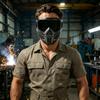 Breathable Full Face Protective Goggles For Welding And Outdoor Activity Featuring Impact Resistant Design And Comfortable Padding